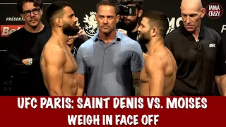 UFC Fight Night Paris: Benoit Saint Denis vs. Thiago Moises Weigh in Face Off