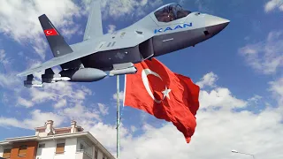 Türkiye's Advanced 5th Generation KAAN Stealth Fighter Aircraft