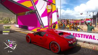 1000HP Bugatti Veyron | Forza Horizon 5 | Logitech g29 gameplay