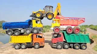 Accident- JCB | Crane | Bus | Hmt 5911 | Tata Tipper | Dump Truck | Tractor | Scania | Volvo | CSToy