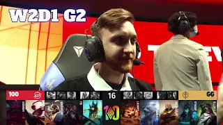 100 vs GG | Week 2 Day 1 S12 LCS Summer 2022 | 100 Thieves vs Golden Guardians W2D1 Full Game