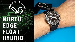 North Edge Float smartwatch ibrido