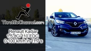 Renault Kadjar 1.5 dCi EDC acceleration - ThrottleChannel.com