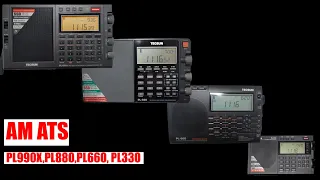 [4K video] TECSUN PL990X, PL880,PL660,PL330 AM ATS