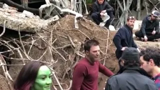 190429 Avengers: End Game Behind the Scenes / Chris Pratt Instagram update