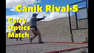 Canik RIval-S Carry Optics, Action Pistol at WNPL, April 2023