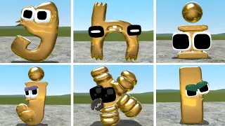 NEW GOLDEN BABY LOWERCASE ALPHABET LORE FAMILY In Garry's Mod!?