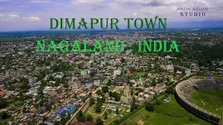 DIMAPUR CITY - The Business Hub Of Nagaland (India) : Aerial View (Shot On Mi Drone)