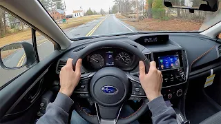 2021 Subaru Crosstrek- POV Test Drive by Tedward (Binaural Audio)