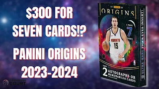 $300 for 7 Cards?! Panini Origins Hobby Basketball 23-24