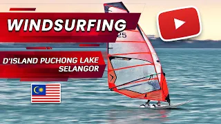 Brave the Storms and Experience Epic Windsurfing at D'Island Puchong Lake!