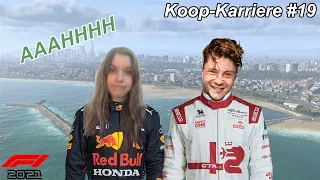 Anspannung pur im rutschigen Melbourne! F1 2021 KOOP-KARRIERE mit Dner! #19