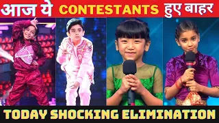 Today Shocking Elimination Super Dancer Chapter 4 | Aaj Kiska Elimination hua hai |