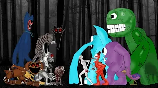 Garten Of Banban 7 Vs Catnap, DogDay, Vs Zoonomaly All Monster vs Scp 096 - Dc2 Animation