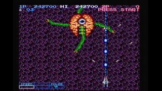 Life Force Japan (Arcade/PS1) Full Run on SP Difficult (Hardest)