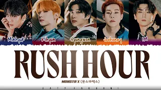 MONSTA X (몬스타엑스) - 'Rush Hour' Lyrics [Color Coded_Han_Rom_Eng]