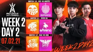 Regular Season | Week 2 Day 2 | RoV Pro League 2021 Summer