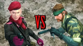 Metal Gear Solid CQC Techniques | Snake VS Ocelot