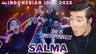 [REACTION] 🇮🇩 Salma - Love Never Felt So Good | Spektakuler Show 10 | INDONESIAN IDOL 2023