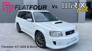 Subaru Forester Line Up- Cross Sport Turbo to STi, All JDM Imports to OZ, SG9 Prodrive