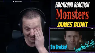 First Time Listening | James Blunt - Monsters | Emotional Reaction | TomTuffnuts Reacts