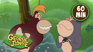 George Of The Jungle | Bringing Silverback | Season 2 | 1 Hour Compilation | Kids Cartoon
