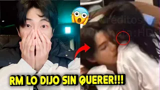 😱RM reveló sin querer que todos los integrantes de BTS tienen novia!!