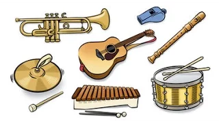 English vocabulary - musical instruments