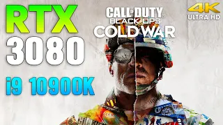 Call of Duty Black Ops Cold War : RTX 3080 + i9 10900K in 4K (Beta)