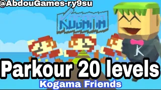 Kogama | Kogama Friends | Parkour 20 levels