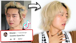 THE BEST WAY TO STYLE A WOLFCUT USING TIKTOK HACKS