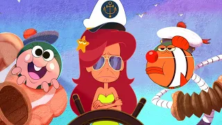 ZIG AND SHARKO | CAPTAIN MARINA (SEASON 3) New episodes | Cartoon for kids