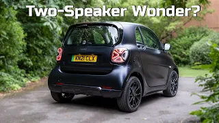 Smart EQ Fortwo audio review: Will two speakers suffice? | TotallyEV