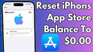 How To Reset App Store Balance to $0.00 | Empty App Store Balance 2023