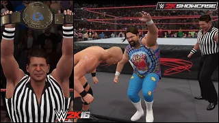 WWE 2K16 Special Guest Referee Mr. McMahon | WWE 2K16 Showcase Austin 3:16 Gameplay ||