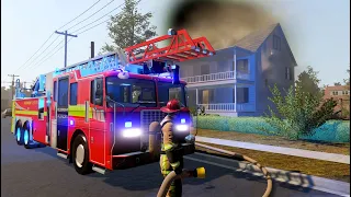 Flashing Lights - Paderborn Firefighters on Duty Multiplayer! 4K