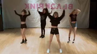 BLACKPINK PLAYING WITH FIRE INSTRUMENTAL dance practice mirrored