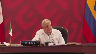 @lopezobrador Intervenciones en el Encuentro de Palenque, por una vecindad fraterna con bienestar.