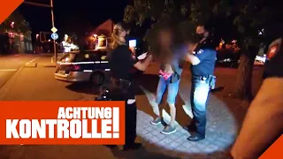 Betrunkener auf der Straße! Mann ist polizeibekannt | 1/2 | Kabel Eins | Achtung Kontrolle