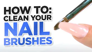 How to Clean Your Nail Brushes