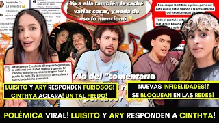 LUISITO COMUNICA responde a la POLÉMICA! ARY furiosa! CINTHYA y UNTALFREDO aclaran! COMUNICADO!