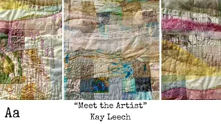 ‘Meet The Artist' (No: 63) | Kay Leech | Textile Artist