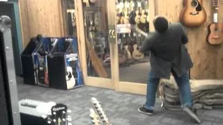 Guy losses it at guitar center south bay