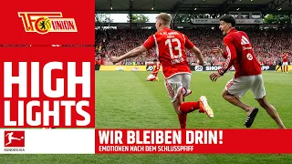 Wir bleiben drin! | Emotionen nach dem Schlusspfiff | 1. FC Union Berlin