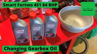 2008 Smart Fortwo 451 84 BHP - Changing Gearbox Oil
