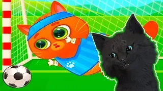 ГОВОРЯЩИЙ СУПЕР КОТ И BUBBU ИГРАЮТ В ФУТБОЛ И БАСКЕТБОЛ BUBBU мой виртуальный питомец