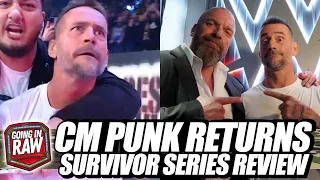 CM PUNK RETURNS AT WWE Survivor Series! Full Show Results & Review