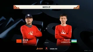 WESG2018-2019赛季全球总决赛PES2019项目 小组赛C组比赛（19.3.11重庆）    猪猪虫（钟乔华）（中国）     对   Esanov（乌兹别克）