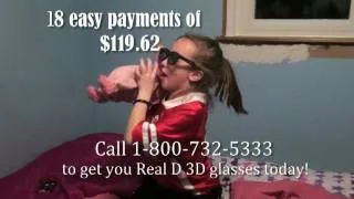 Real-D-3D Glasses Commercial