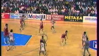 24.06.1989 SEMI FINAL EUROBASKET 1989 (ZAGREB) HELLAS - U.S.S.R. 81-80